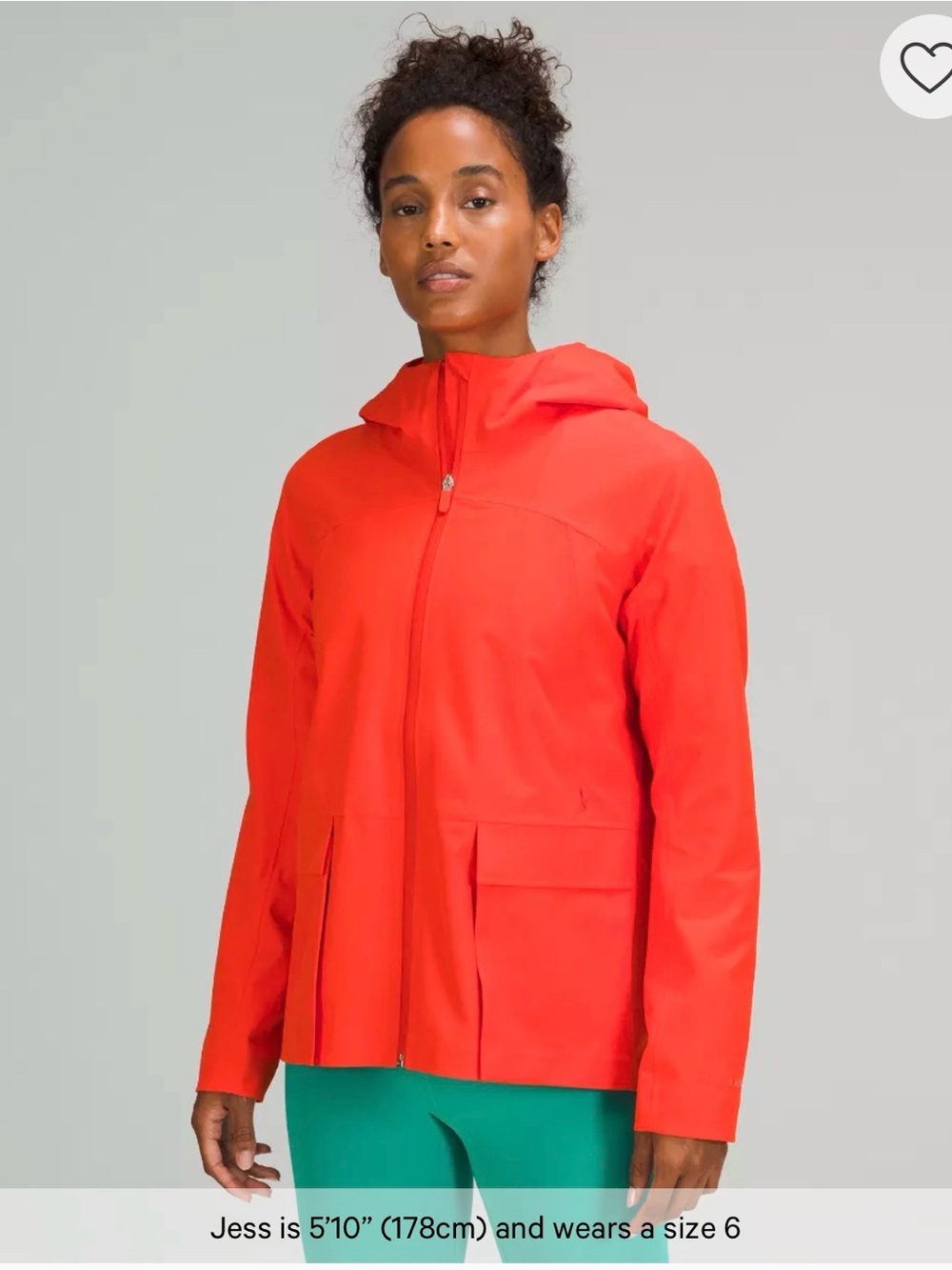 lululemon StretchSeal Relaxed-Fit Rain Jacket 4 new
